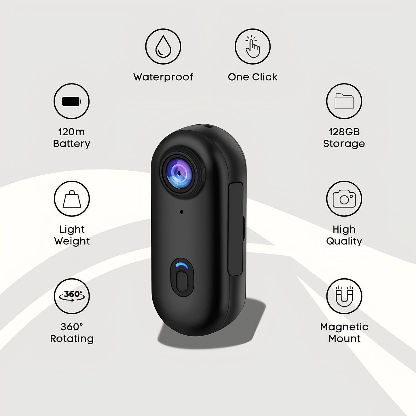 MiniSnap™ Pro - 4K Thumb Action CameraMiniSnap™ Pro - 4K Thumb Action Camera